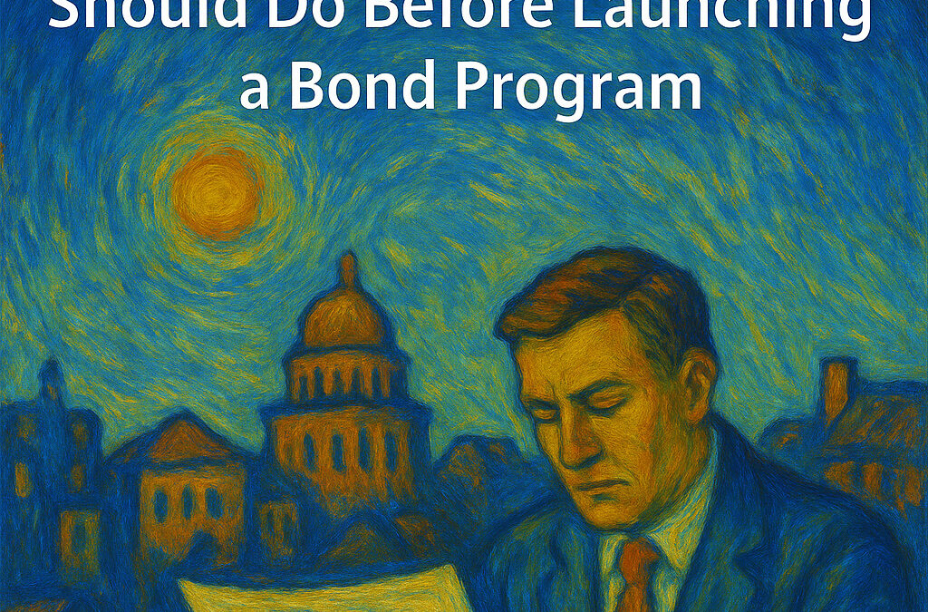 3 Things Every Municipality Should Do Before Launching a Bond Program